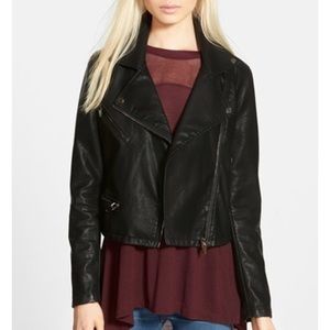 Black BlankNYC Faux Leather Jacket